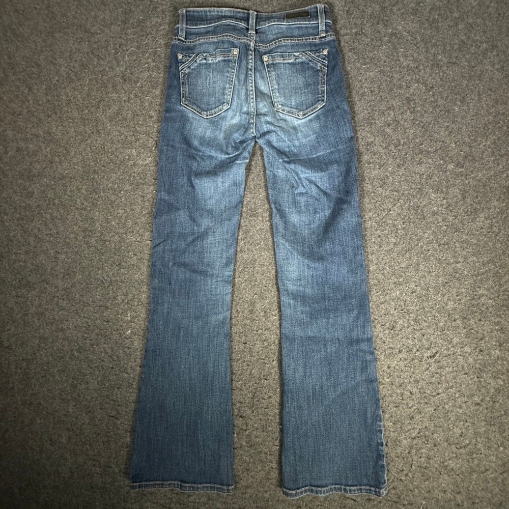 Buckle Black Fit No. 53 Bootcut Jeans Blue Medium Wash Stretch 24x32 BBW3714 - Picture 7 of 12